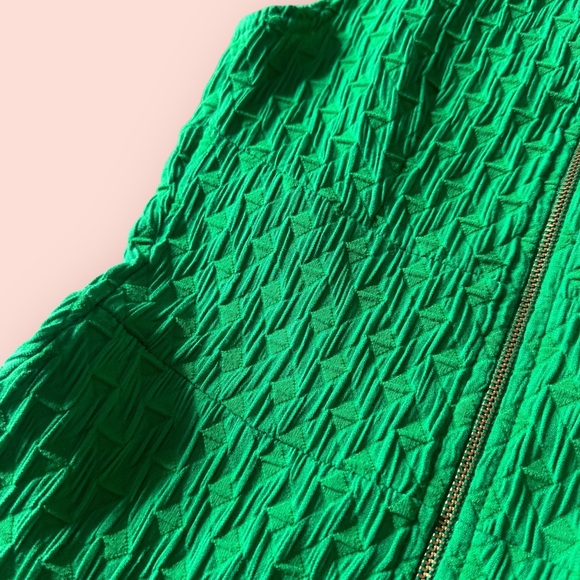 NWT Women’s Closet Designed And Made In London Green Fit And Flare Tank Dress - Picture 10 of 14